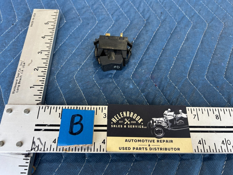 1983-1985 Porsche 944 Front Dash Fog Light Lamp Button Switch Control OEM#2432EM