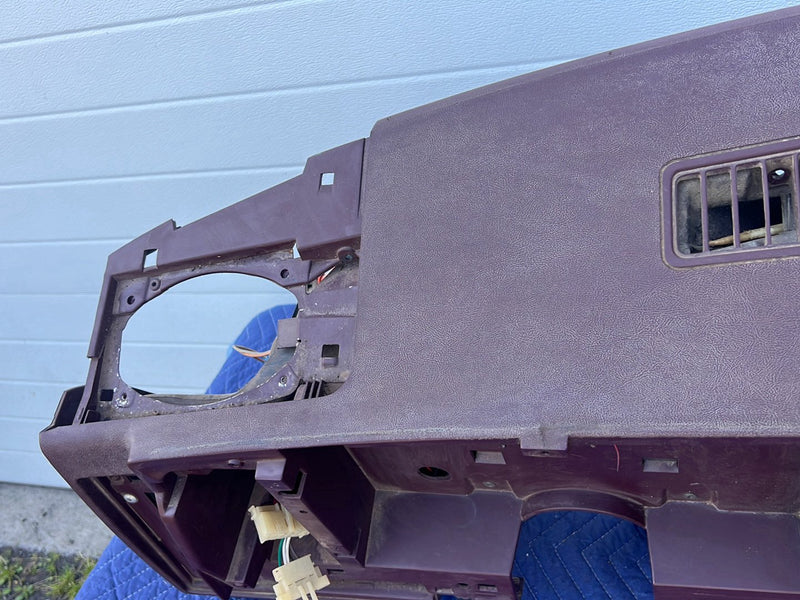 1988-1994 Chevrolet Silverado GMC Sierra Dash Dashboard Panel Maroon OEM #5491EM