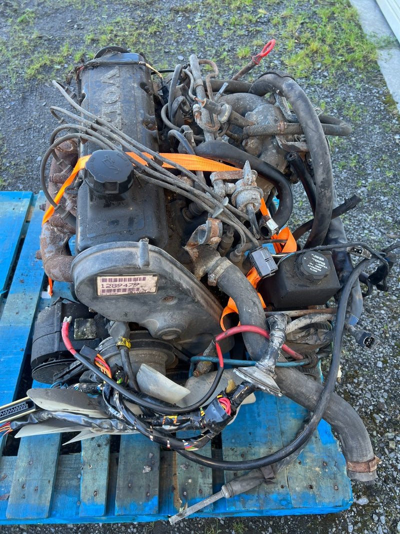 1986-1993 Volvo 240 244 2.4L 4 Cylinder Engine 8V B230F *Running* OEM #4326EM