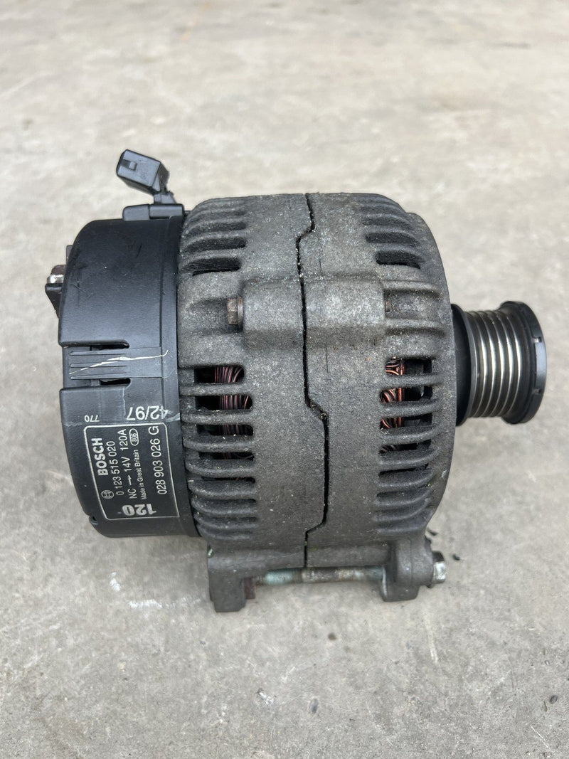 1985-1992 Volkswagen VW Golf Alternator Bosch 120 Amp 14V 028903026 OEM #6155EM