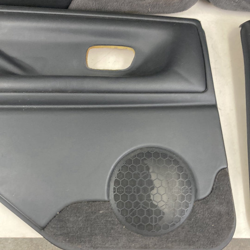 1998-2000 Volvo V70 Door Card Set of 4 Black Wagon 9425690 9425697 OEM #5222M