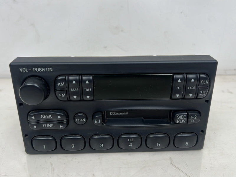 1993-2000 Ford Ranger AM FM Stereo Radio Head Unit Tape Player OEM #6018EM
