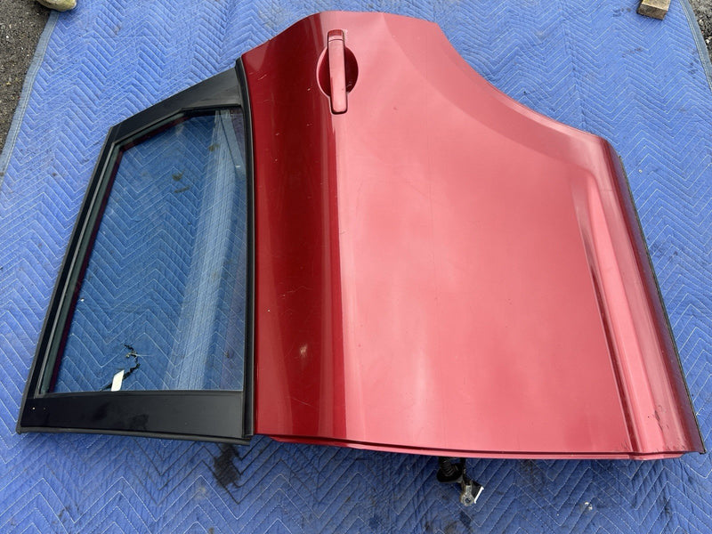 2008-2010 Nissan Rogue Driver Left Rear Door Assembly Red OEM #2041CN