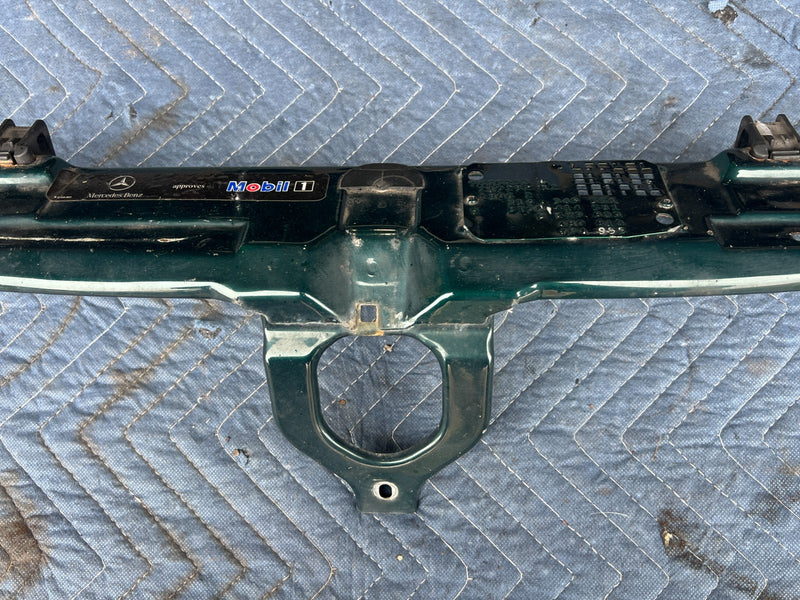 1998-2003 Mercedes W210 E320 Upper Radiator Support Bracket Green OEM #4718EM
