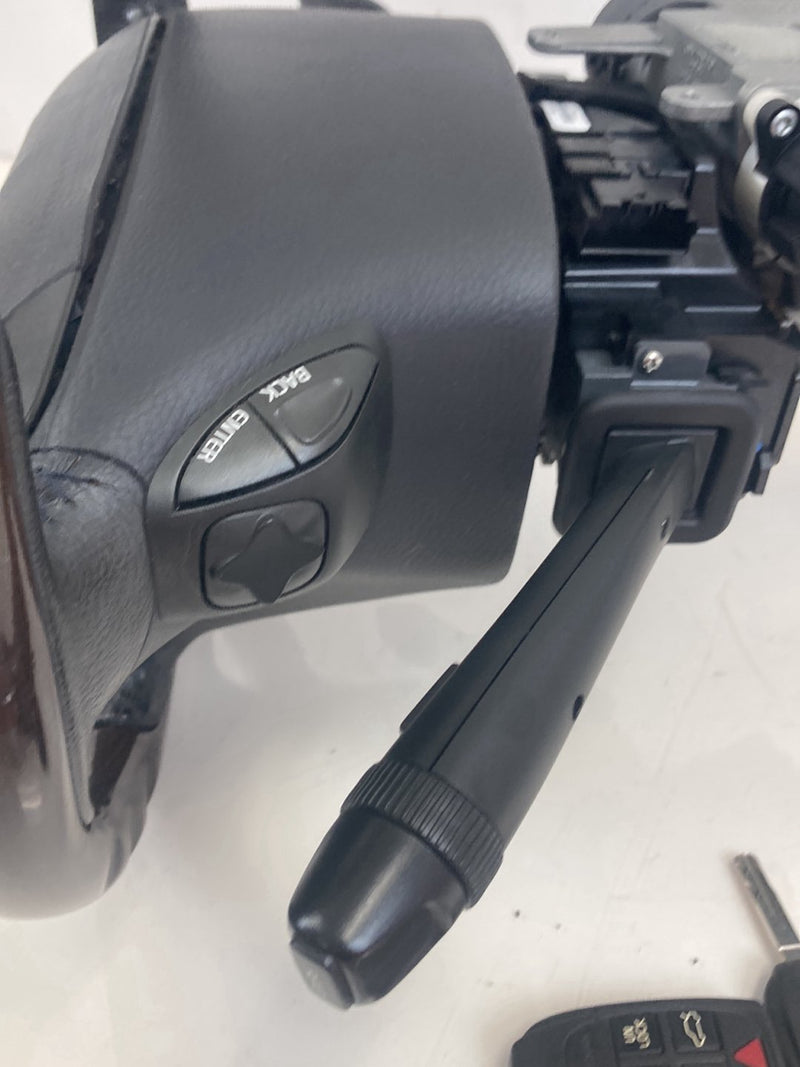 2003-2006 Volvo XC90 Steering Column Wheel, Ignition, Stalks w/ Key OEM #4866M