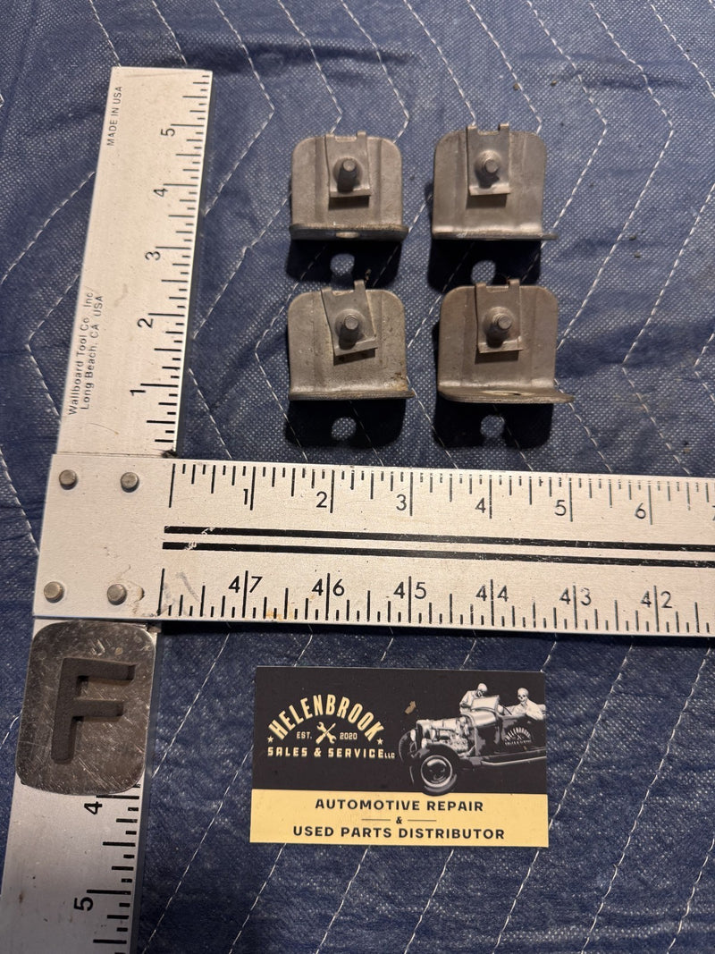 1986-1993 Volvo 240 244 Front Left & Right Fender Mount Bracket Set OEM #4519EM