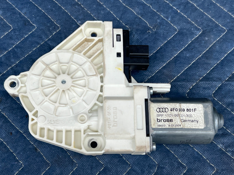 2005-2011 Audi A6 Driver Left Rear Power Window Motor 4F0 959 801 F OEM #45ZJ