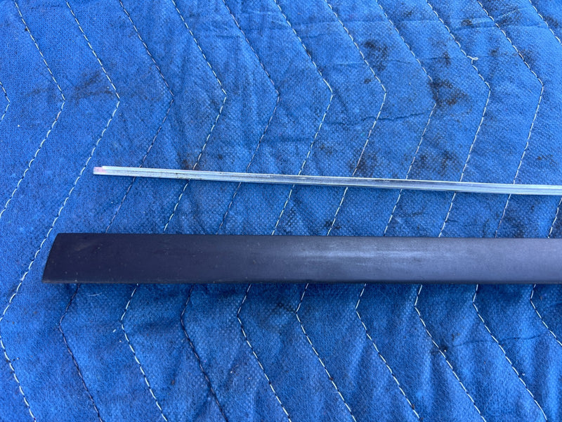 1986-1993 Volvo 240 244 Sedan Dash Vent End Corner Trim Pair Chrome OEM #4309EM