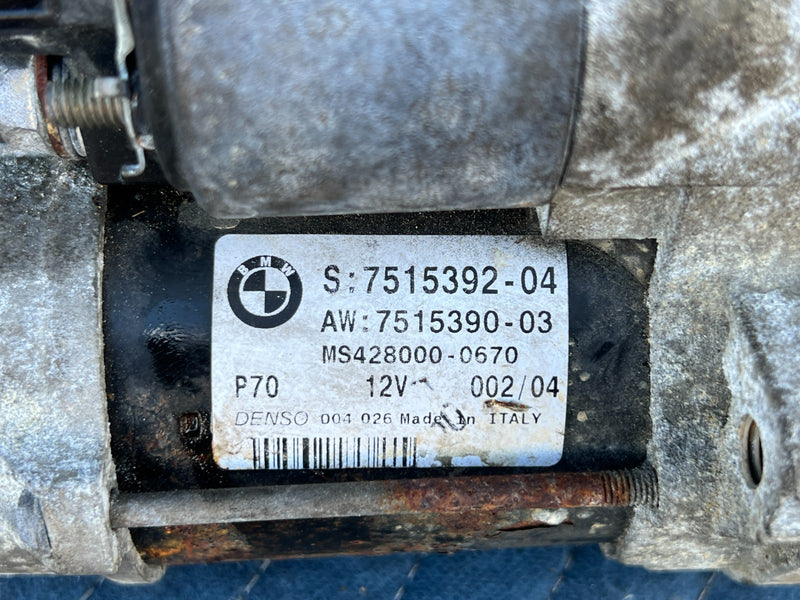 2002-2005 BMW 330xi 325xi E46 Engine Starter Motor Assembly 7515392 OEM #4786EM