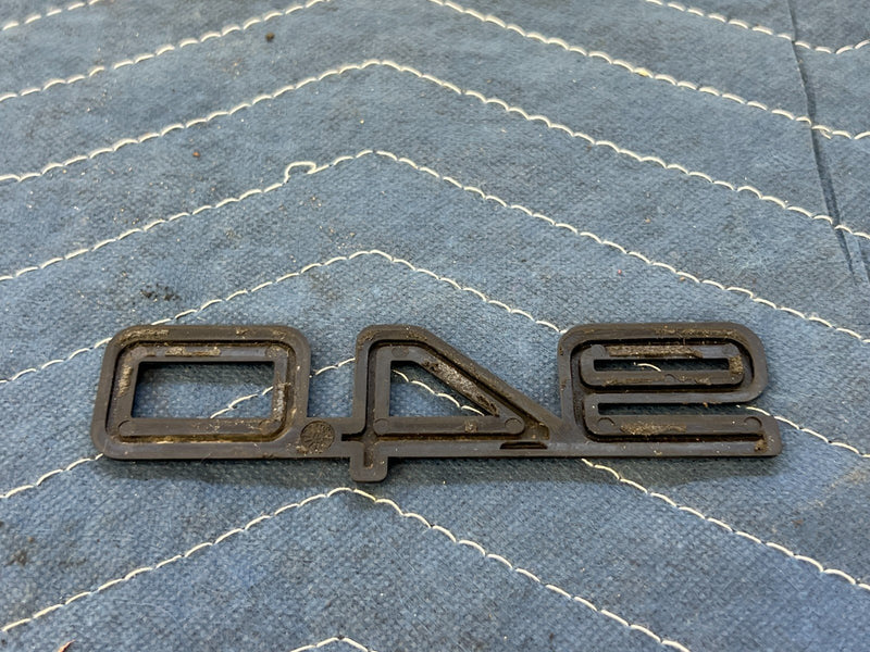 1992-1995 Volvo 940 740 Exterior Rear Trunk Hatch Trunk Emblem OEM #3166EM