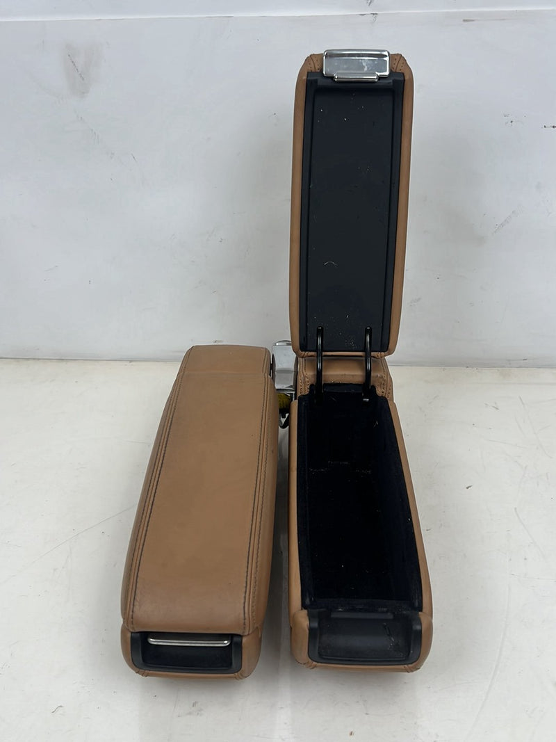 2001-2003 Audi S8 D2 A8 Center Console Armrest Caramel Leather Phone OEM #6092EM