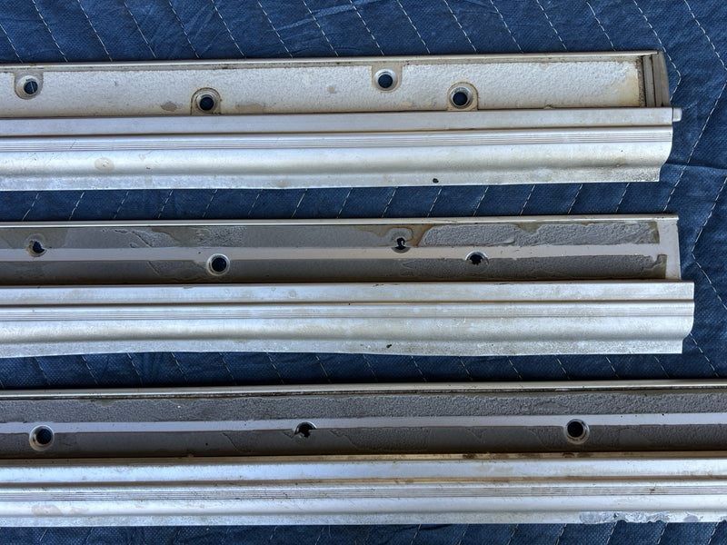 1998-2003 Jaguar XJR XJ8 X308 Door Entry Sill Scuff Plate Set Of 4 OEM #4701E