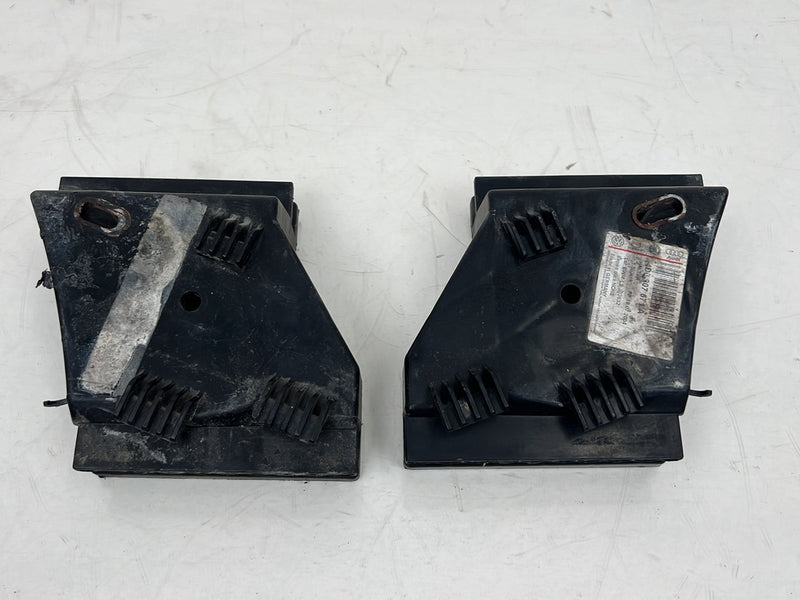 1996-2003 Audi S8 D2 A8 Rear Left & Right Bumper Mount Bracket Pair OEM #6562EM