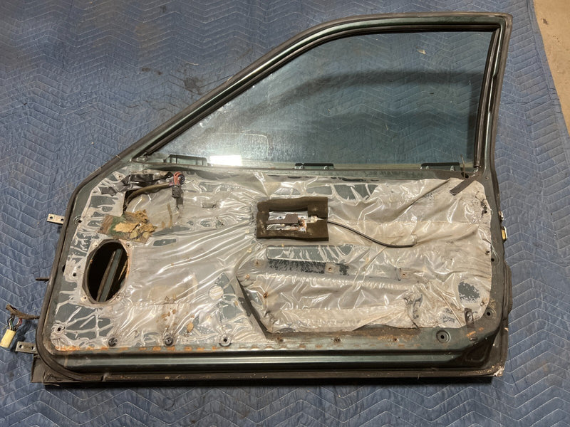 1983-1985 Porsche 944 Green Front Passenger Right RH Door Panel OEM #2507EM