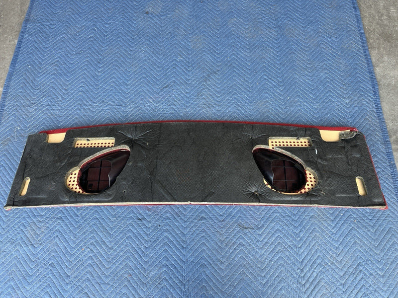 1980-1985 Cadillac Seville Rear Parcel Hat Shelf Red Interior OEM #3410M