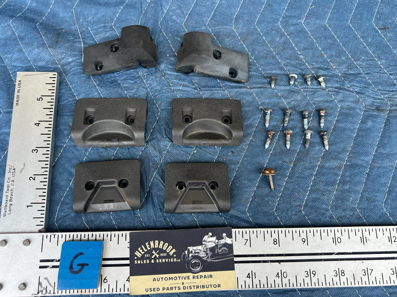 1983-1985 Porsche 944 T Top Mounting Bracket Support Hardware OEM #2558EM