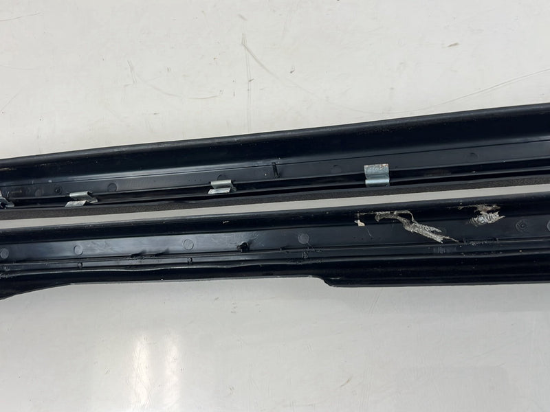 1975-1980 Volvo 244 240 Scuff Plate Door Sill Trim Set of 4 Black OEM #5291EM