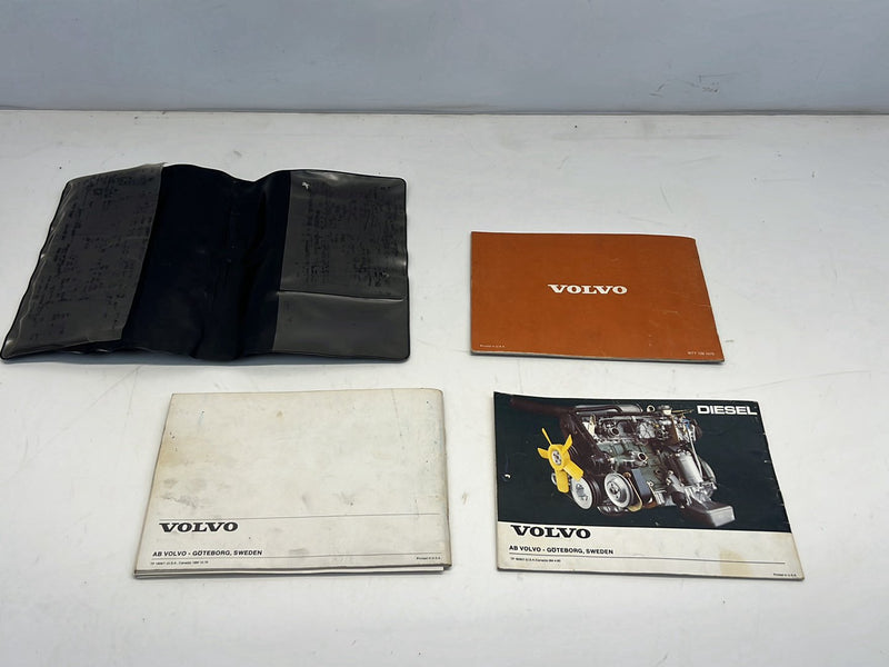 1980 Volvo 244 240 Owners Manual User Pamphlet Booklet OEM #5268EM
