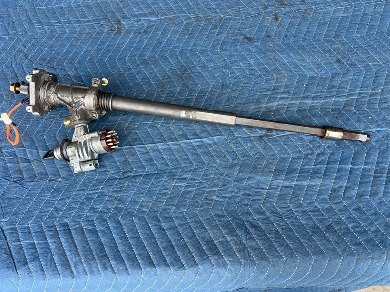 1992-1995 Volvo 940 740 Steering Column Ignition w/ Key & Clock Spring OE#3257EM