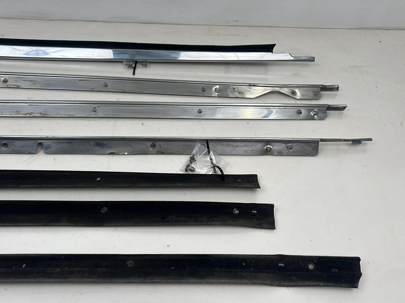 1976-1979 Cadillac Seville Chrome Door Belt Line Trim Set of 4 OEM #5586EM