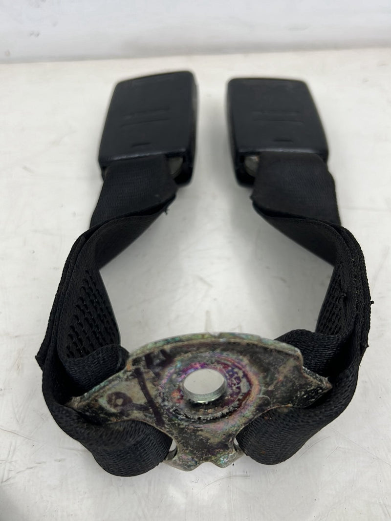 1984-1993 BMW 318i E30 Coupe Rear Seat Belt Retractor Set Black OEM #6737EM