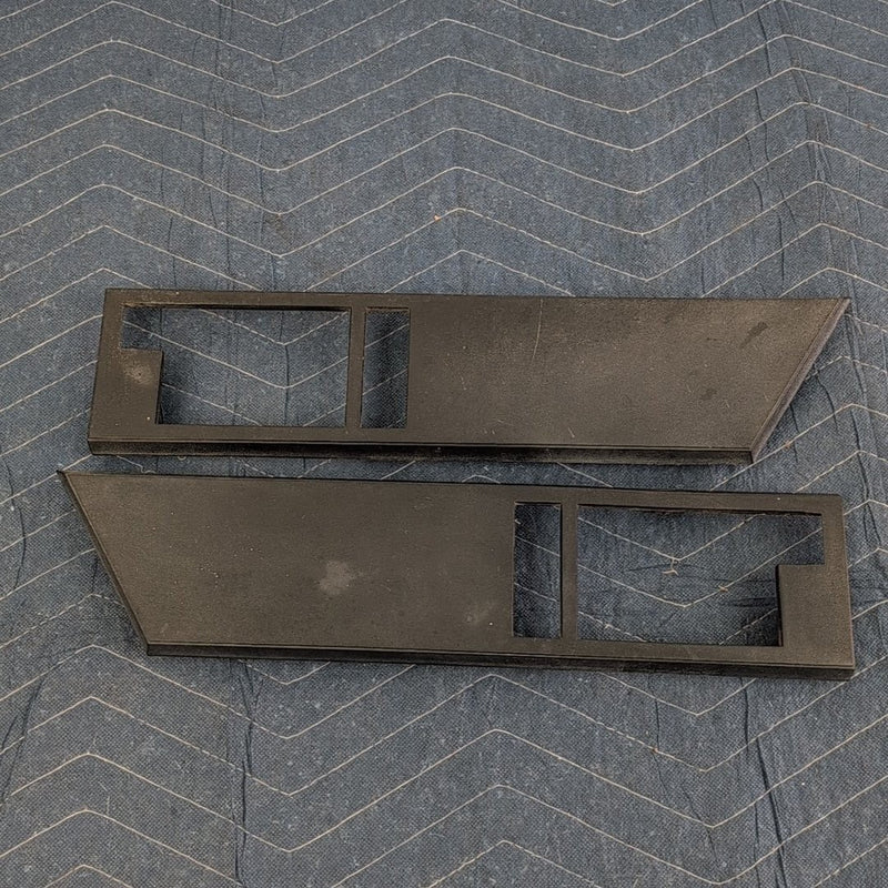 1988-1994 Chevy K1500 Door Handle Surround Trim Lock Pair 15553920 15553919