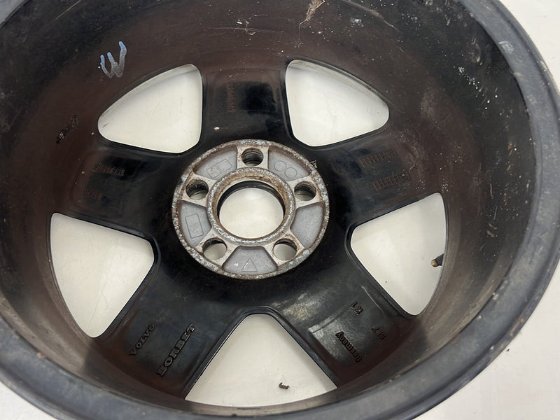 1998-2000 Volvo V70 5 Spoke 6.5Jx16 16" Wheel Set Smoked Hyper 5x108 OEM #6351EM