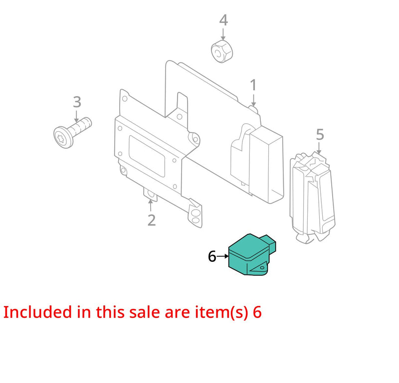 2005-2011 Audi A6 Bosch Accelerometer Yaw Sensor Rate Control Module Unit #15ZJ