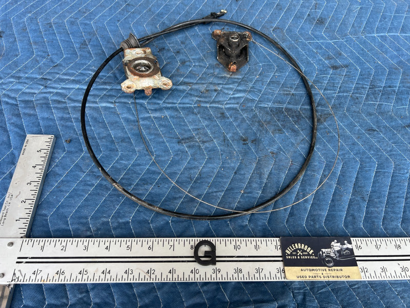 1989-1995 Volvo 740 940 Sedan Engine Bonnet Hood Latch Lock Actuator OEM #3712EM