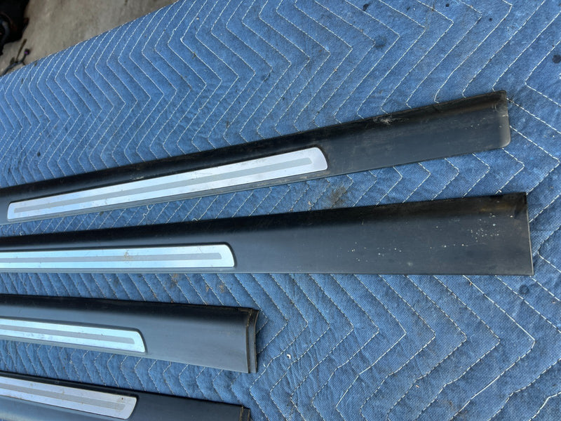 2005-2011 Audi A6 Front Rear Left Right Door Sill Scuff Plate Trim OEM #3472EM