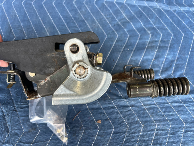 1986-1993 Volvo 240 244 Parking Emergency E Brake Handle Lever Black OEM #4431EM