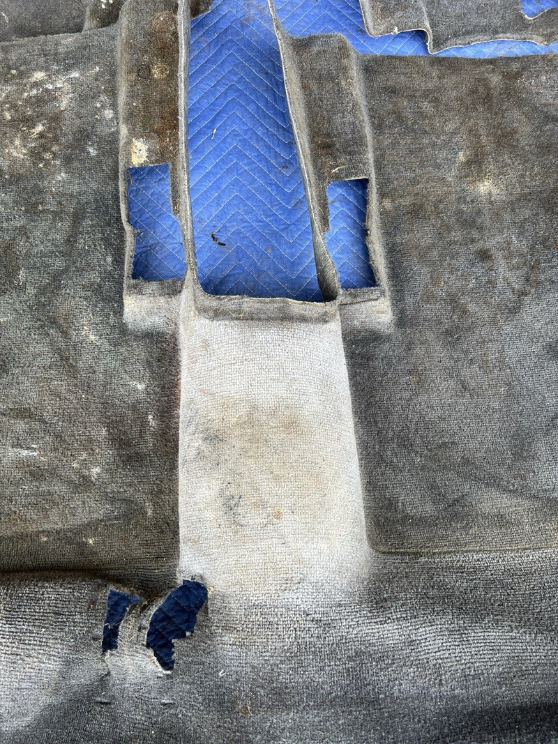1993-1997 Volvo 850 850R Charcoal Molded Floor Carpet Set Wagon Only OEM #4426E