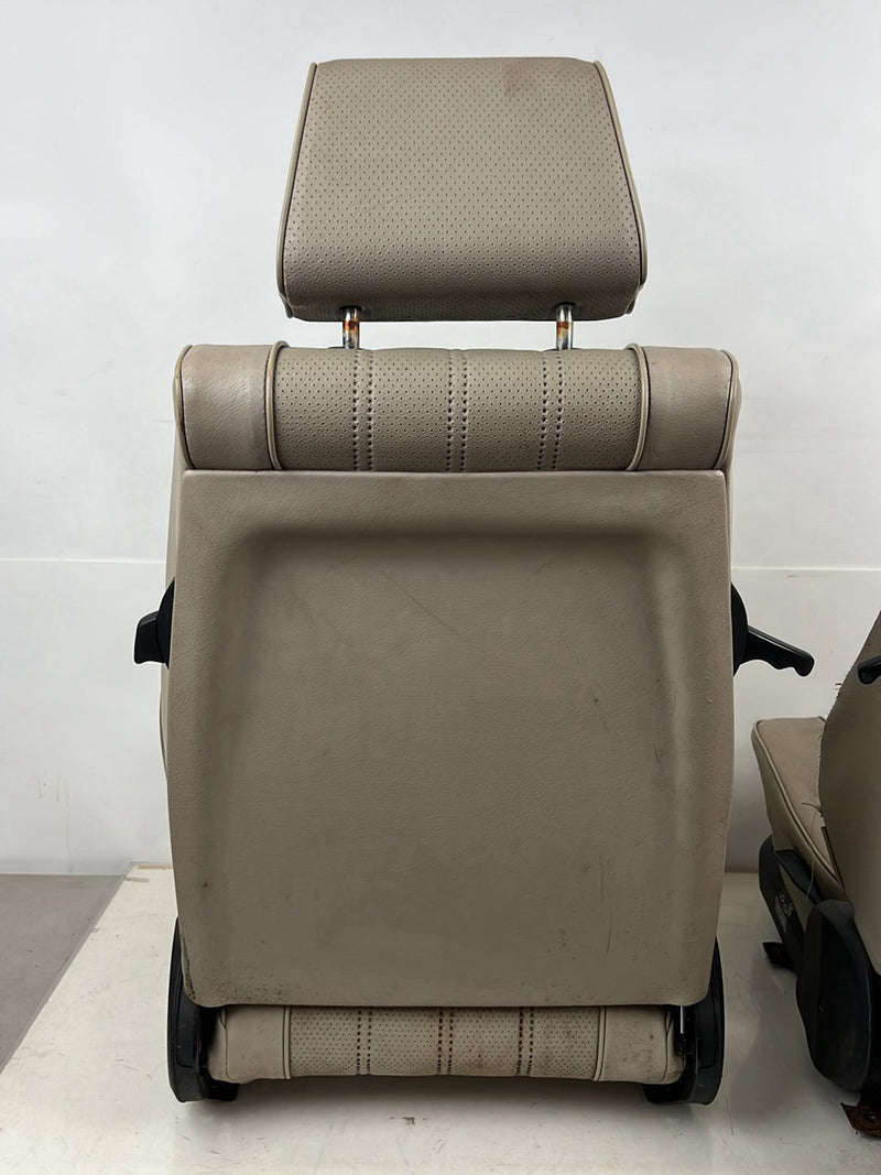1984-1993 BMW 318i E30 Front Left & Right Bucket Seat Pair Beige OEM #6736EM