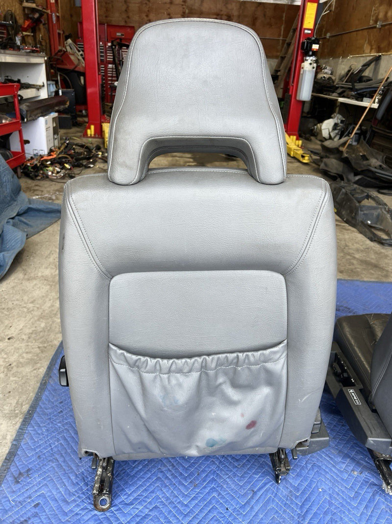 1993-1997 Volvo 850 850R Front Charcoal Seat Pair Left & Right OEM #4409E