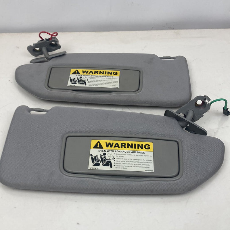 2005 Volvo XC90 I 275 Sun Visor Gray Cloth 39890510 39890504 OEM #4802M