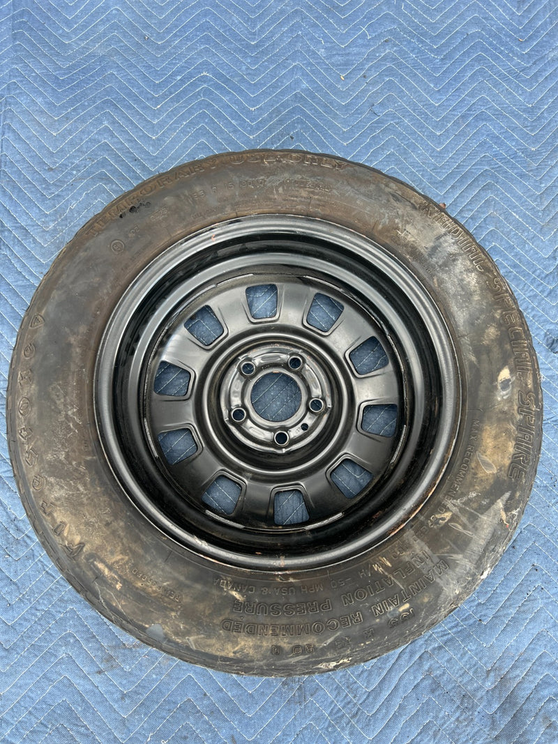 1986-1993 Volvo 240 244 Sedan Spare Tire Emergency Donut 1329537 OEM #4210EM