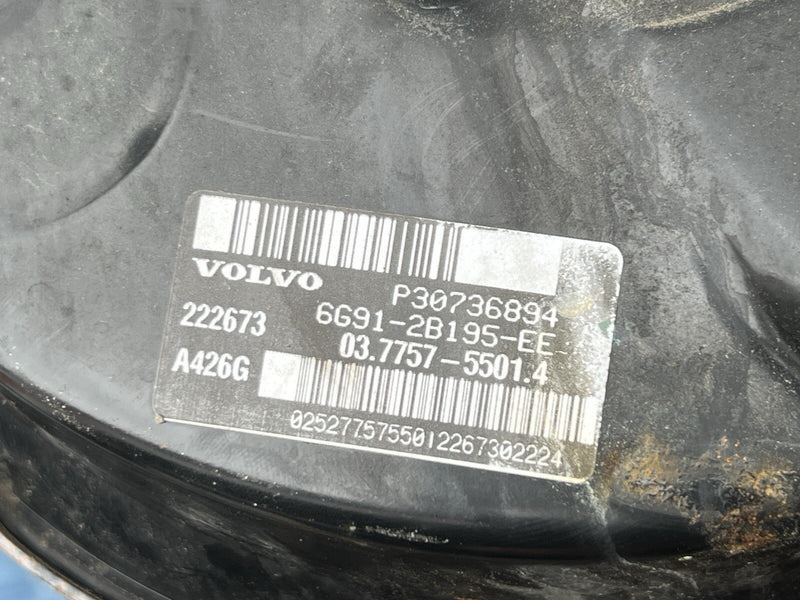 2008-2013 Volvo XC70 S80 Vacuum Brake Booster Assembly 30736894 OEM #4178E