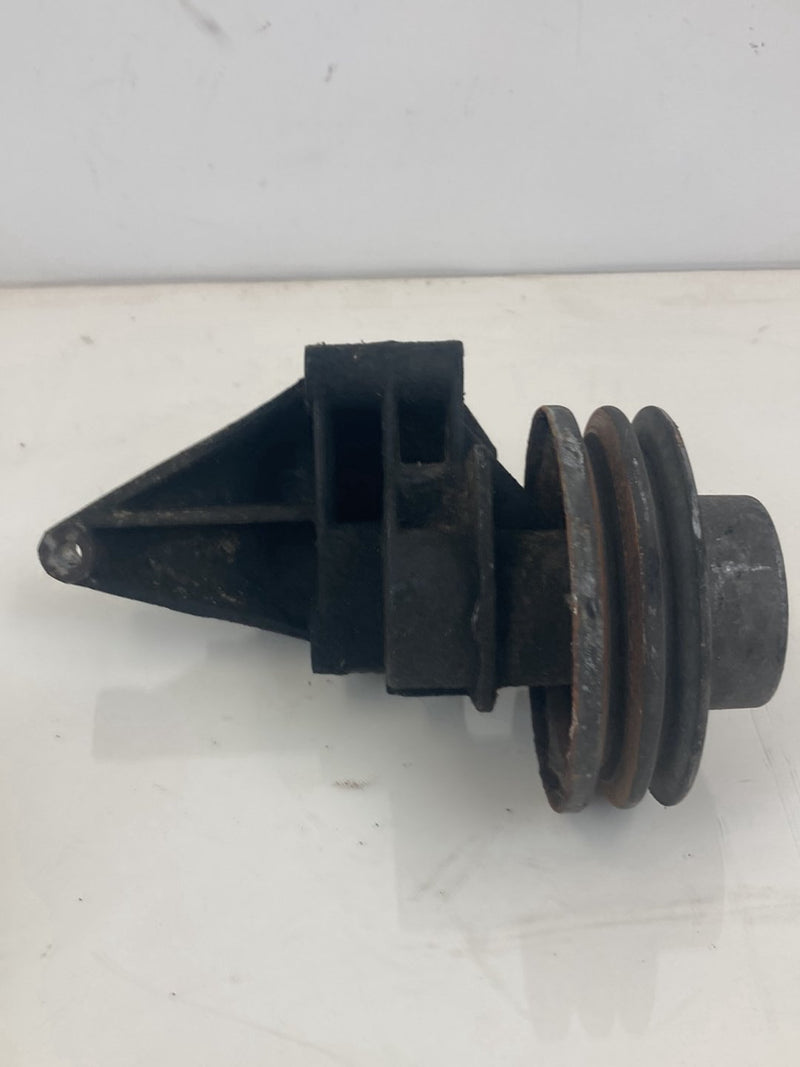 1975-1980 Volvo 244 Idler Pulley 2 V Groove Diesel VW D24 W/ Bracket OEM #4291M