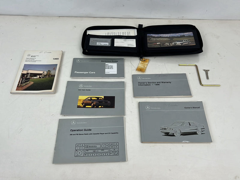 1996 Mercedes-Benz C220 C280 Owners User Manual Booklet w/ Case OEM #5622EM