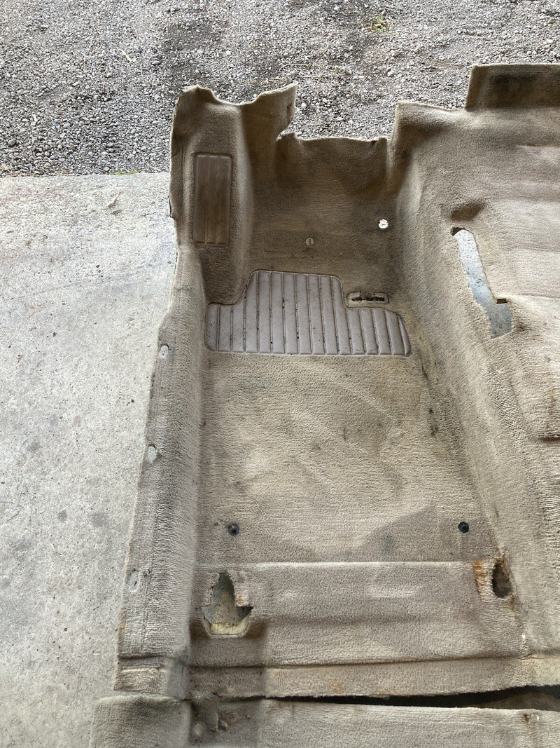 1986-1994 BMW 7 Series E32 Carpet Set Panels Carpeting Floor Tan OEM #1108M
