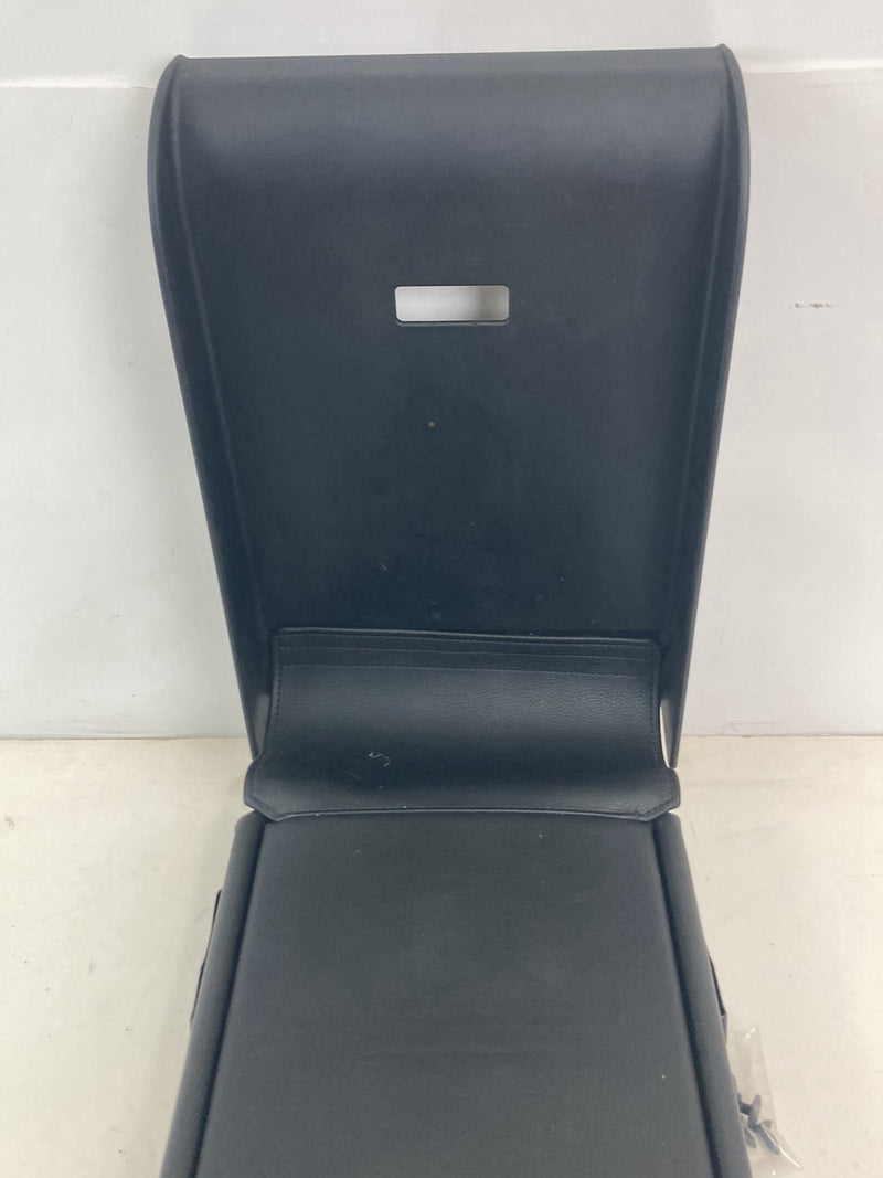 2003-2007 BMW 545i E60 Rear Seat Armrest Black Leather 7068797 OEM #4961M