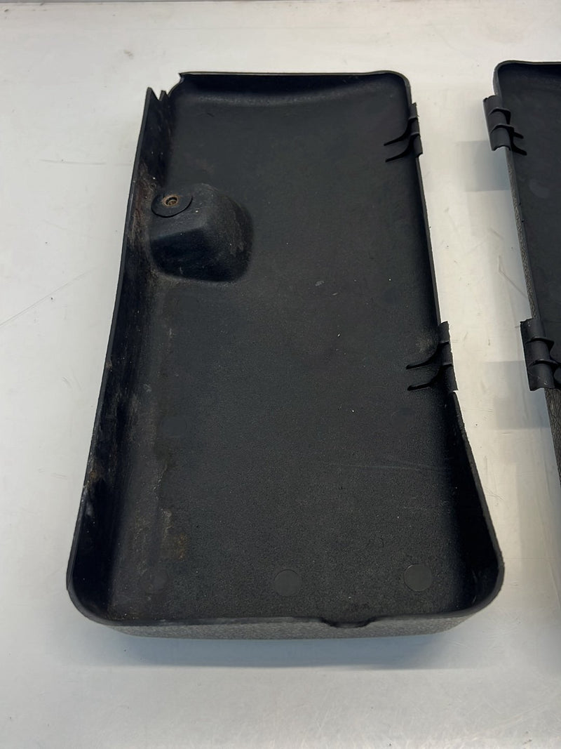 1975-1980 Volvo 244 240 Tail Light Trim Access Panel Trim Pair Black OEM #5267EM