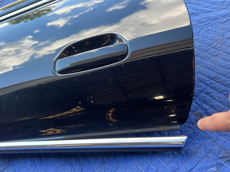 1996-2003 Audi S8 D2 A8 Rear Passenger RH Door Shell Brilliant Black OEM #6425EM