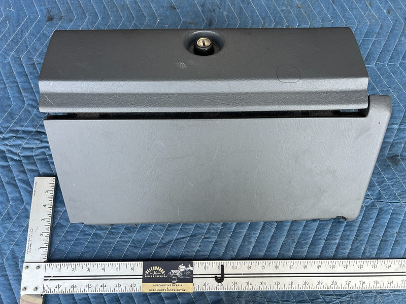 1989-1995 Volvo 740 940 Sedan Dash Right Glove Box Compartment Gray OEM #3725EM