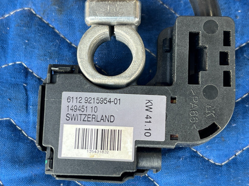 2011-2013 BMW X5 X5M E70 Rear Trunk Negative Battery Cable Terminal  OEM #2110EM
