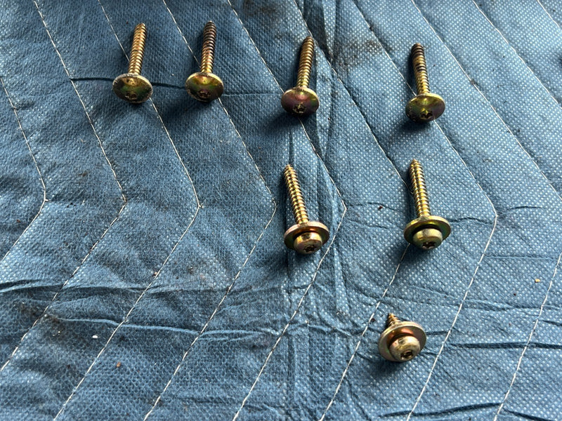 1989-1995 Volvo 740 940 Right Door Sill Plate Mounting Bolt Hardware OEM #3786EM