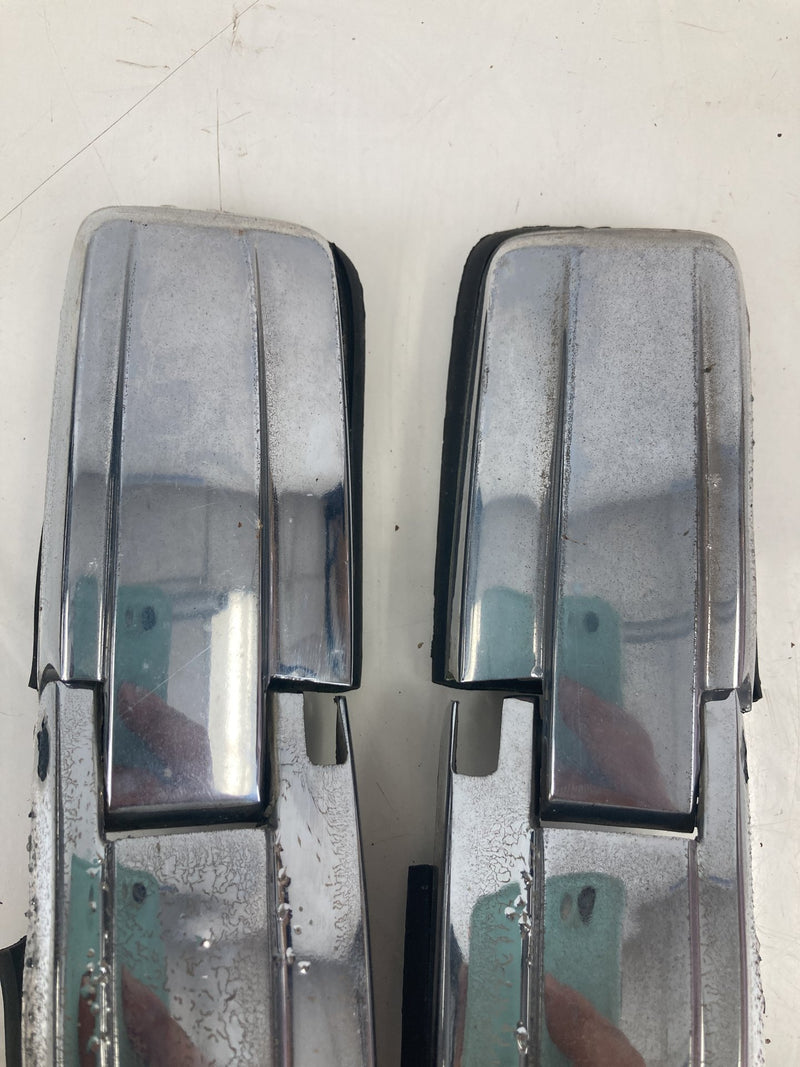 1981-1985 Volvo 240 245 Rear Hatch Hinge Chrome Pair 1203421 OEM