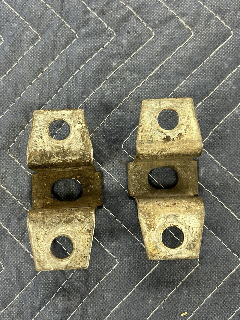 1975-1993 Volvo 240 244 245 Sway Bar Mount Link Pair Rear Bracket OEM #3904E