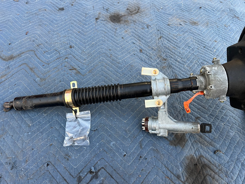 1986-1993 Volvo 240 244 245 Steering Wheel Column & Ignition w/ Key OEM #4415EM