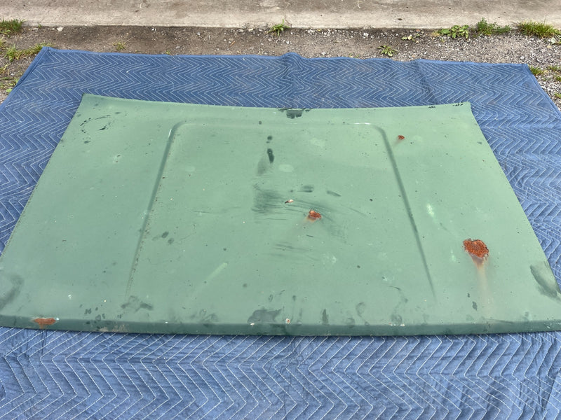 1967-1974 Volvo 140 142 Coupe Rear Deck Trunk Lid Panel Green OEM #4854EM